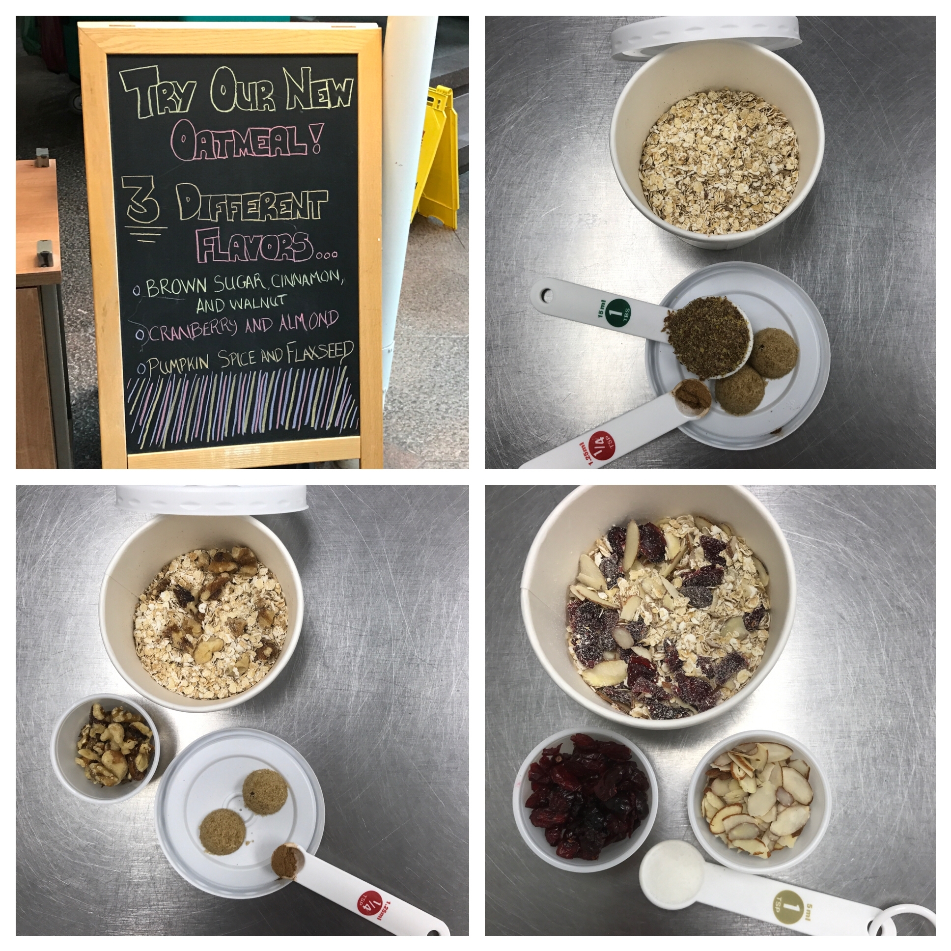 DIY Instant Oatmeal Cups - Executive Dining