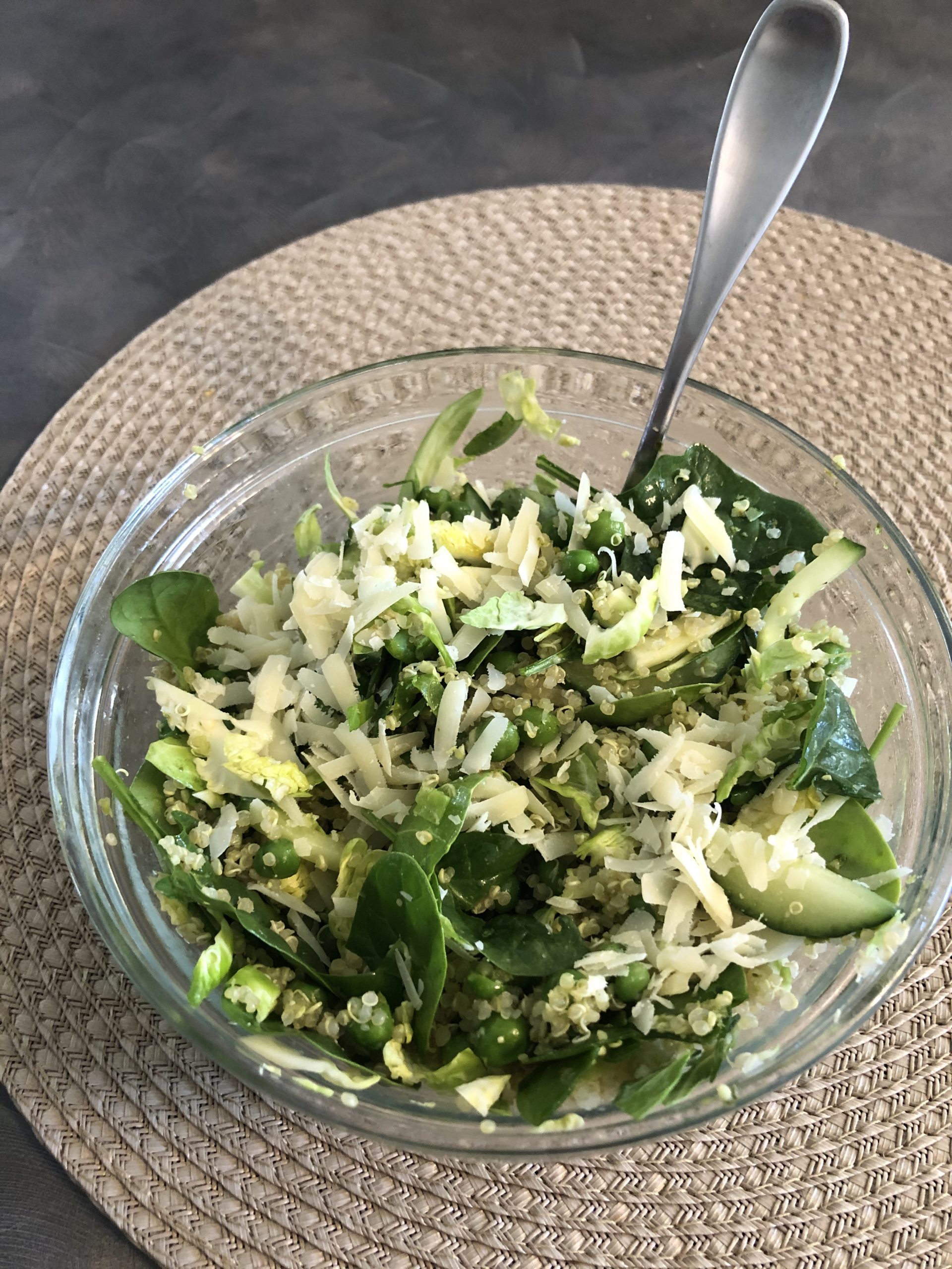 Pesto Spring Salad & Tips to Waste Less